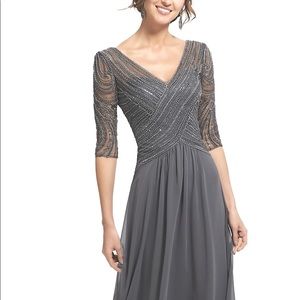 MGNY Madeline Gardiner by Mori Lee formal gown.